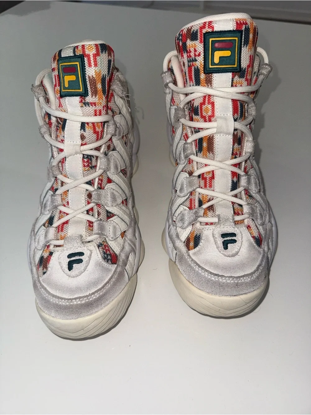 Fila Men's Stackhouse Spaghetti Basketball Shoes Size 12